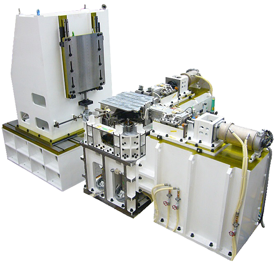 電気サーボモータ式高速、高荷重、大変位振動試験機