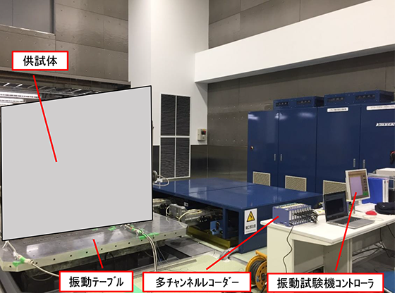 原子力設備 耐震受託振動試験
