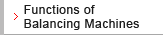 Functions of Balancing Machines