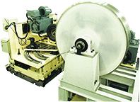 Road simulator for tire and wheel assemblies